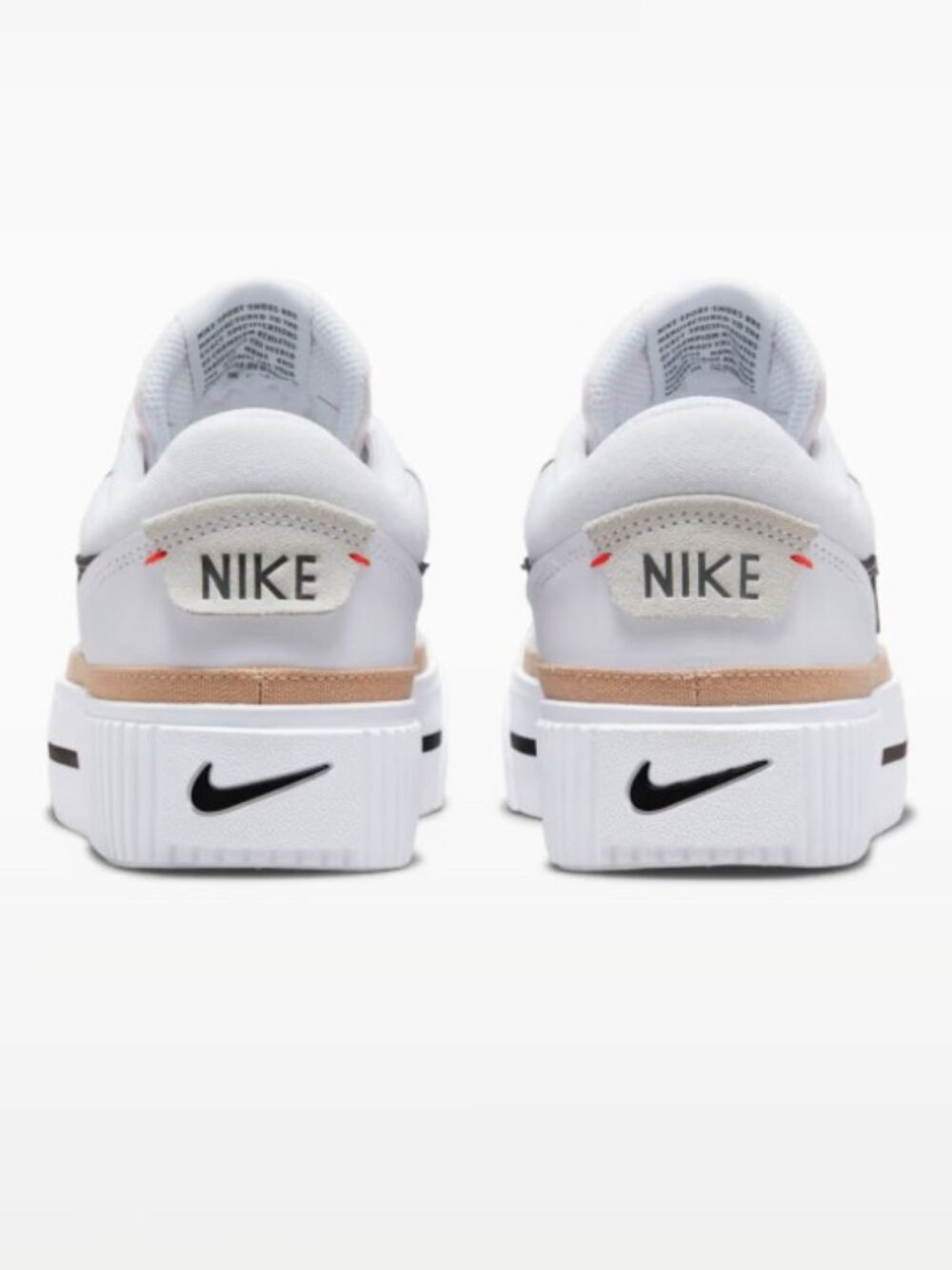 NIKE WOMEN'S COURT LEGACY LIFT SHOES SNEAKERS